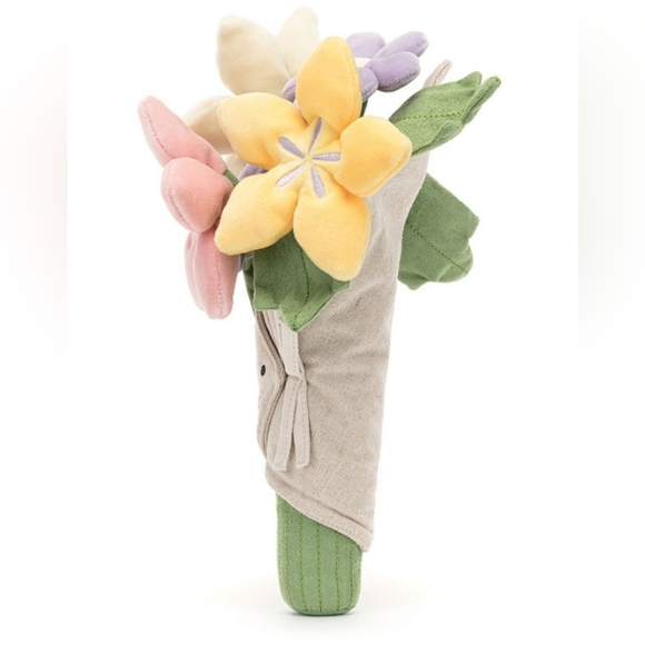 Amuseables Bouquet Of Flowers 12.2x9x2" Soft & Plush NWT - Picture 3 of 6